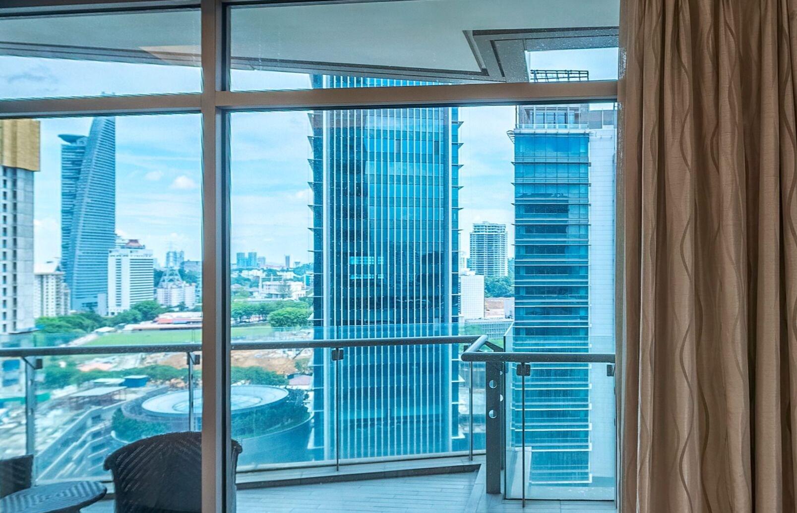 St Giles Gardens Hotel Kuala Lumpur Extérieur photo View from a room at the hotel